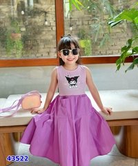 Đầm MiaKid tím Kuromi