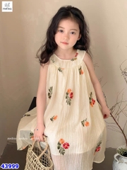 Đầm Melisa be hoa