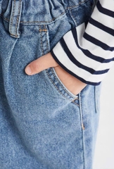 Quần jean SPAO xanh nhạt - size 130
