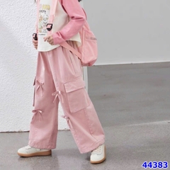 Quần XaXiao hồng nơ túi hộp - size 90