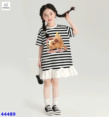 Đầm Melisa sọc Capybara