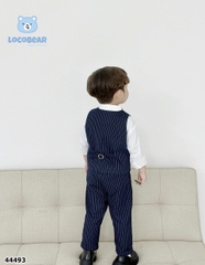 Set gile dài 4 món sọc đen - size 120