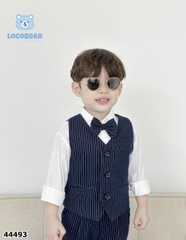 Set gile dài 4 món sọc đen - size 120