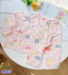 Pijama June hồng đám mây - size 1y
