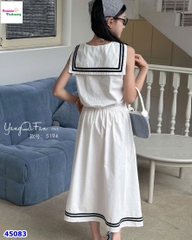 Set váy trắng thuỷ thủ