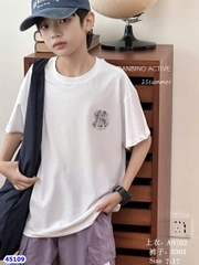 Áo thun Babino trắng Logo Ny