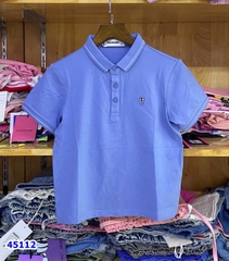 Áo Polo Babino xanh chữ U