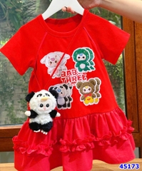 Đầm Miakid đỏ Baby3