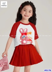 Set Melisa trắng Baby3 nấm