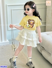 Set Melisa vàng Baby3 gấu