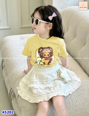 Set Melisa vàng Baby3 gấu