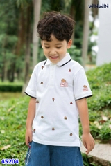 Áo Polo Nexxi trắng CapyBara