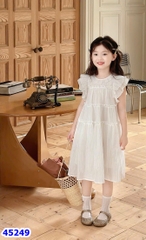 Đầm Sofia trắng cánh tiên