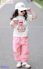 Bộ Luca BabyThree hồng