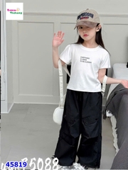 Set bộ AM trắng Everthing, quần túi hộp đen