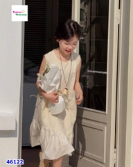 Đầm CC kem sát nách