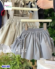 Chân váy OHBB ghi xám