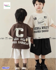 Set Elaine áo kem Baseball