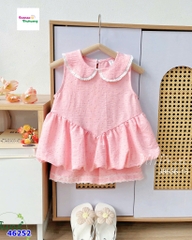 Set bộ June hồng chấm bi bi