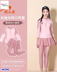 Đồ bơi hồng mộc dài GRN