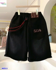 Quần short jean đen Cohca