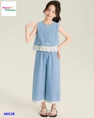 Set bộ Win xanh nhạt đính nơ
