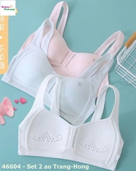 Set 2 áo lót (bra)  màu trắng