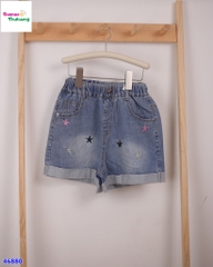 Quần short jean ngôi sao