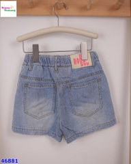 Quần short jean BAR