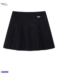 Chân váy xếp ly đen MIU