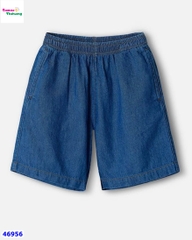 Quần short jean Uni xanh đậm