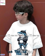 Set Elaine trắng Tralala, quần jean