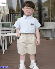 Quần short Bernie kem