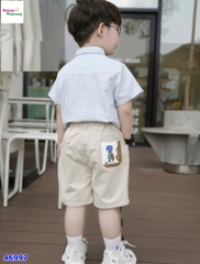 Quần short Bernie kem