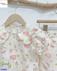 Bộ dài June kem Kitty