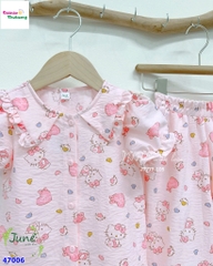 Bộ dài June hồng Kitty