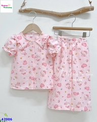 Bộ dài June hồng Kitty