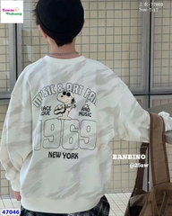 Sweater Banbino kem Snoopy 1969