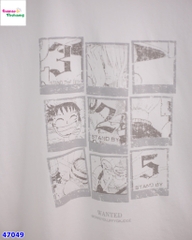 Áo Banbino trắng One Piece