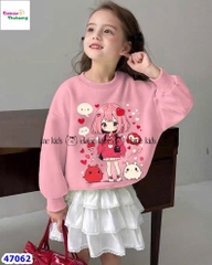 Set váy Elaine hồng cô gái