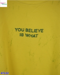 Áo Banbino vàng You believe
