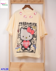 Áo thun vàng HelloKitty