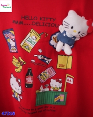 Áo thun đỏ Hello Kitty Deliciou