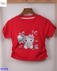 Áo Chaoboy đỏ Kitty bông