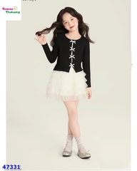 Set ChoHee đen đính nơ