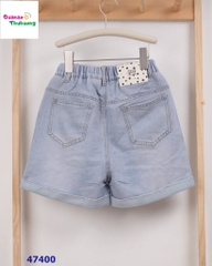 Quần short jean xanh Miu