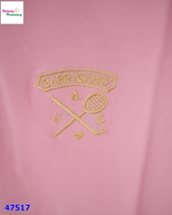Set váy polo hồng vợt cầu lông