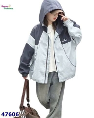 Áo khoác Pipizhu xanh phối đen B