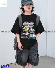 Bộ Elaine đen ô tô, quần jean túi hộp