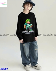 Bộ dài Elaine đen Minecraft